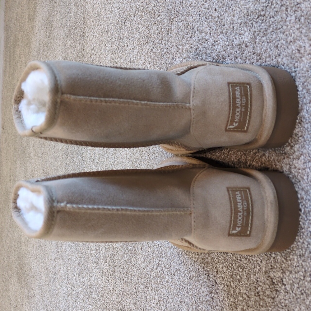 Koolaburra by UGG Tan Boots Women's size 5 - Picture 3 of 10